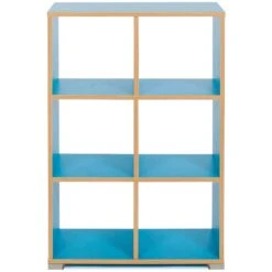 Bubblegum 6 Cube Vertical Room Divider