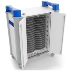 TabCabby 32H Compact - 32 Horizontal Tablet Store & Charging Trolley