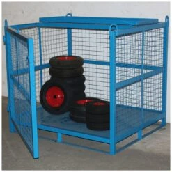 Craning Cage With Gated Front & Security Roof