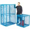 Blue Security Cages
