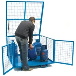 Security Cage With Lift Up Lid