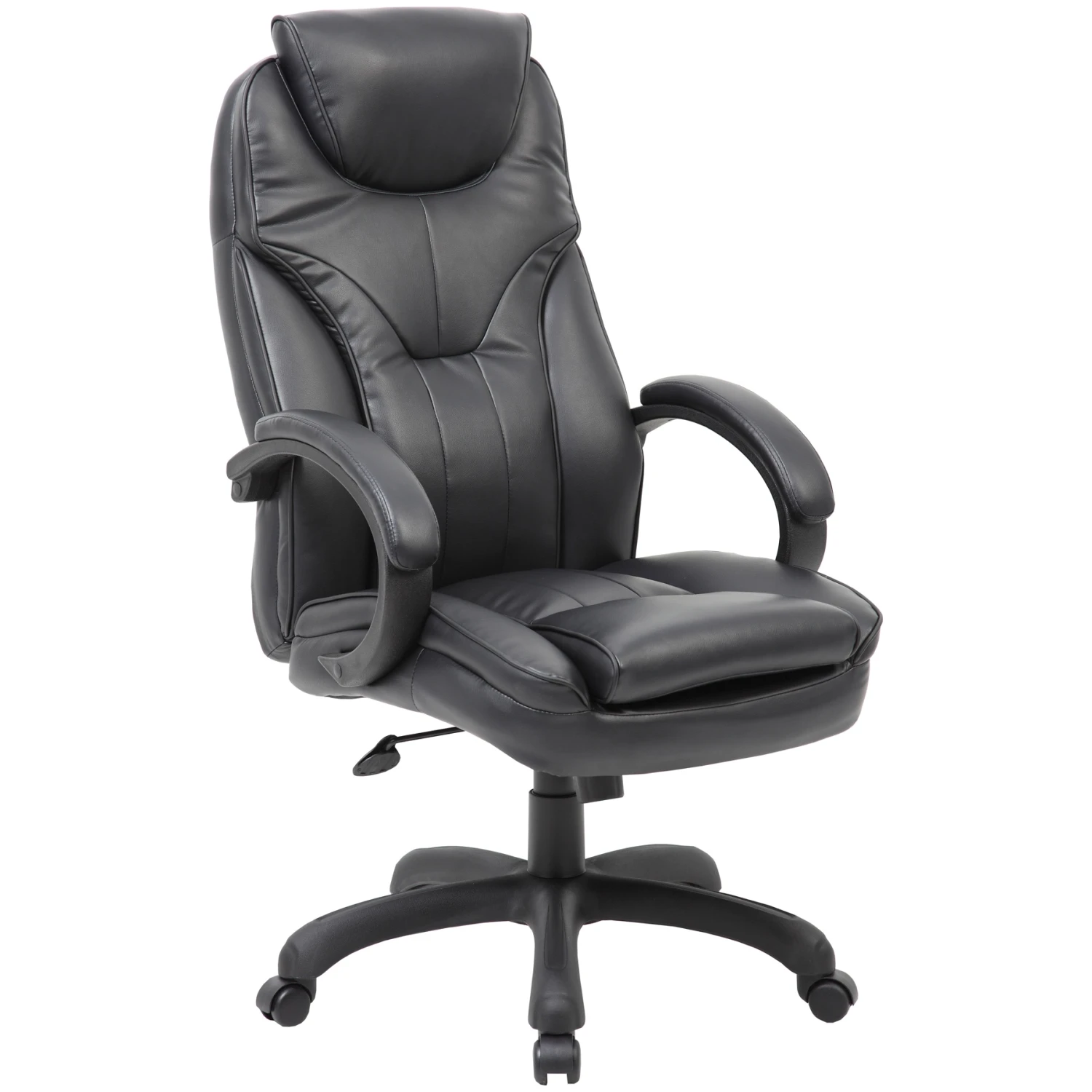 Tuscany High Back Black Leather Manager Chairs 1 Tuscany High Back Black Leather Manager Chairs