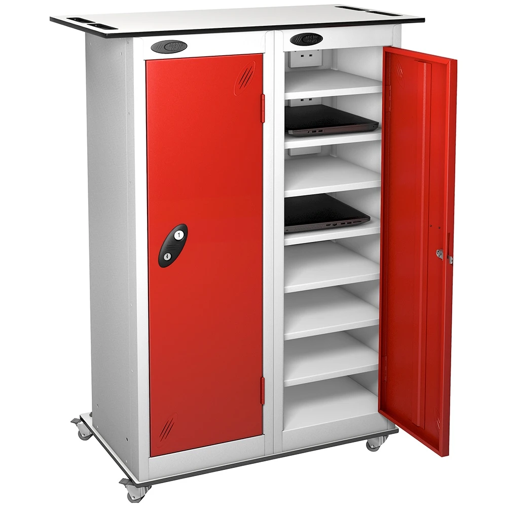 LapBOX 16 Store And Charge Laptop Trolley 1 LapBOX 16 Store And Charge Laptop Trolley