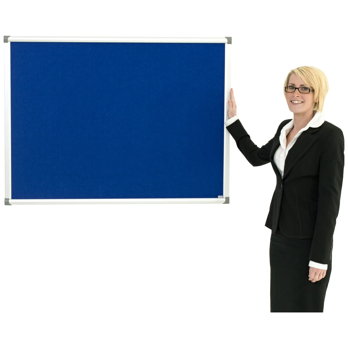 Colony Aluminium Framed Felt Noticeboard 1 Colony Aluminium Framed Felt Noticeboard
