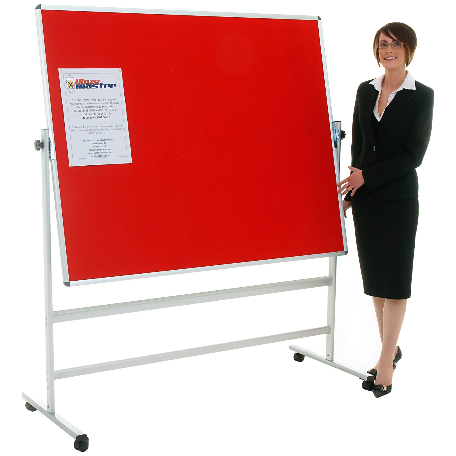 Citadel Blazemaster Mobile Rotating Noticeboards 1 Citadel Blazemaster Mobile Rotating Noticeboards