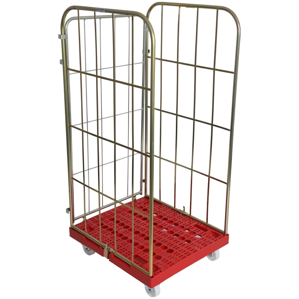 3 Sided Plastic Base Demountable Roll Pallets 1 3 Sided Plastic Base Demountable Roll Pallets