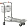 Nestable Stock Trolley With Fixed Basket