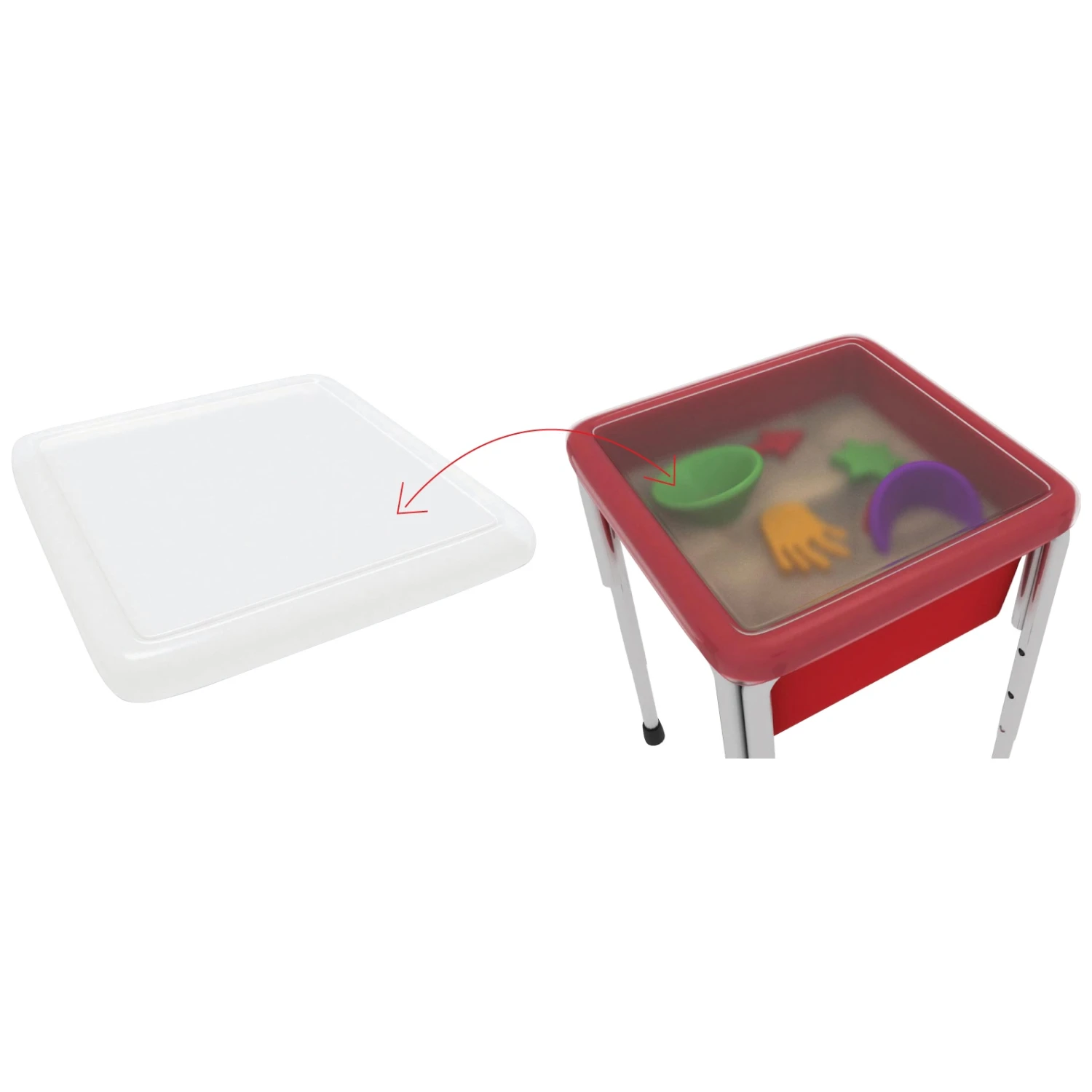 Top For Square Play Tub 1 Top For Square Play Tub