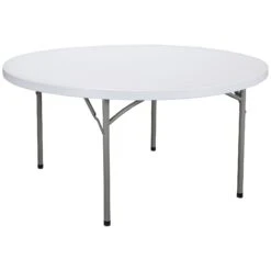 Atlantic Round Poly Folding Tables
