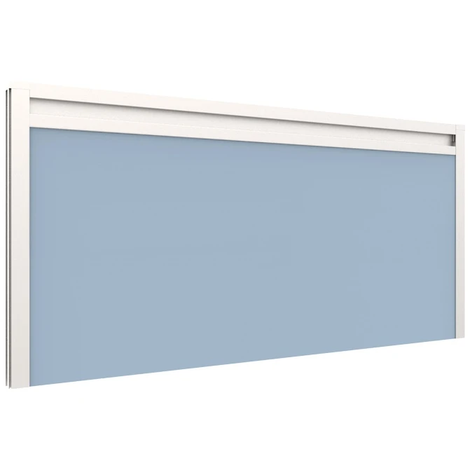 Capitol Straight Desk Mounted Screens With Single Tool Rail 1 Capitol Straight Desk Mounted Screens With Single Tool Rail