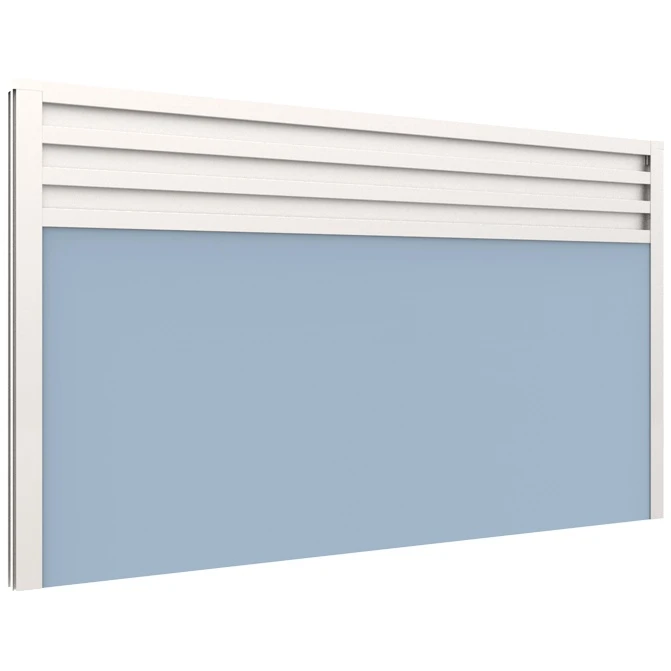 Capitol Straight Desk Mounted Screens With Triple Tool Rail 1 Capitol Straight Desk Mounted Screens With Triple Tool Rail