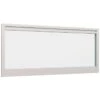 Lumiere Glazed Straight Desk Mounted Screens With Single Tool Rail