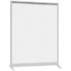 Lumiere Straight Glazed Freestanding Partition Screen