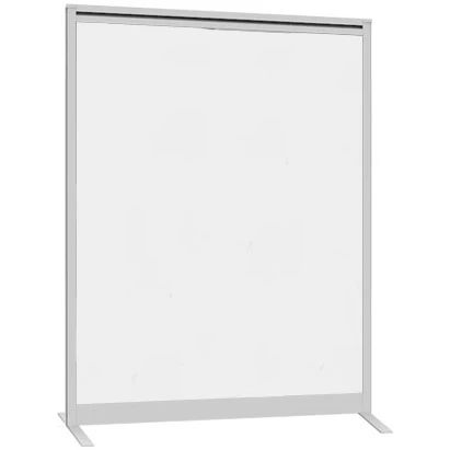 Lumiere Straight Glazed Freestanding Partition Screen 1 Lumiere Straight Glazed Freestanding Partition Screen
