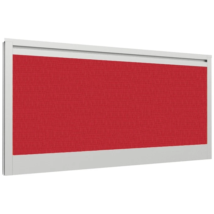 Lumiere Acoustic Straight Desk Mounted Screens With Single Tool Rail 1 Lumiere Acoustic Straight Desk Mounted Screens With Single Tool Rail