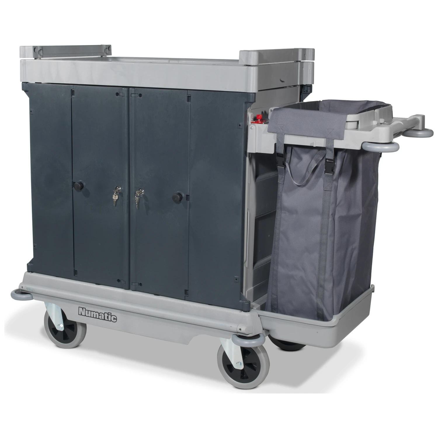 Numatic NuKeeper Housekeeping Trolley Hard Front NKU-31HF 1 Numatic NuKeeper Housekeeping Trolley Hard Front NKU-31HF