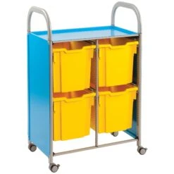 Gratnells Callero 4 Jumbo Tray 2 Column Storage Unit