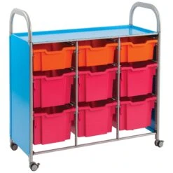 Gratnells Callero Mixed Tray Treble Width Storage Unit