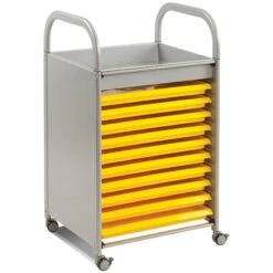 Gratnells Callero Art Storage Trolley With Trays