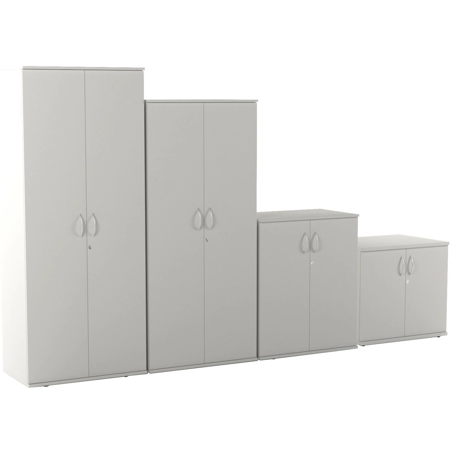 Vogue Essential White Office Cupboards 1 Vogue Essential White Office Cupboards