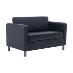 Alvar Bonded Leather Two Seater Sofas