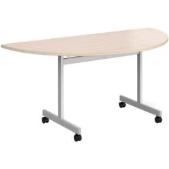 NEXT DAY Unite II Semi-Circular Flip Top Table
