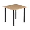 NEXT DAY Karbon Tubular Leg Square Office Tables