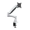 NEXT DAY Karbon S1 White Single Monitor Arm