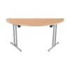 NEXT DAY Karbon Semi Circular Folding Tables