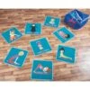Yoga Position Mini Placement Carpets