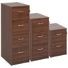 Malbec II Walnut Filing Cabinets