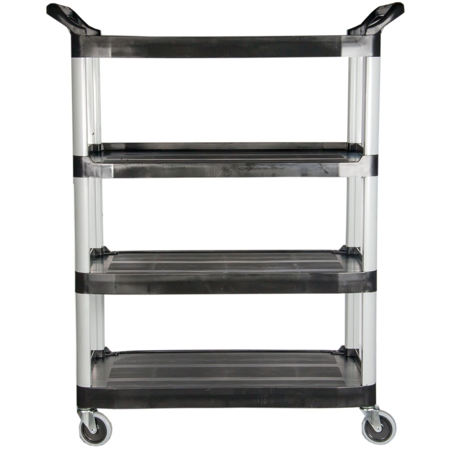 Rubbermaid X-tra Utility Trolley With 4 Open Shelves 1 Rubbermaid X-tra Utility Trolley With 4 Open Shelves