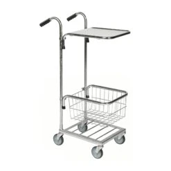 Konga Mini Mail And Picking Trolley With 1 Shelf And 1 Basket