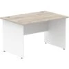 NEXT DAY InterAct Two Tone Rectangular Panel End Desks
