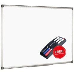 Bi-Office Contract Whiteboards + FREE Pens & Eraser