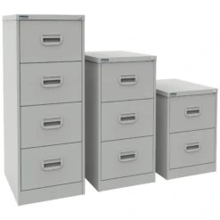 NEXT DAY Silverline Kontrax Filing Cabinets