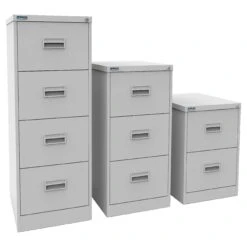 Silverline Midi Filing Cabinets