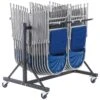 Low Hanging Chair Trolley 2 Rows
