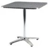 Aluminium Bistro Square Table