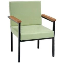 Dunham Lexaire Vinyl Reception Armchairs
