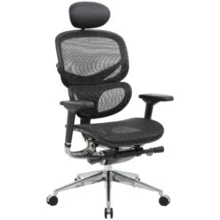InSync 24 Hour Mesh Office Chair With Leather Headrest