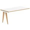 Bianco Rectangular Bench Desk Extension