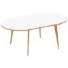 Bianco Oval Boardroom Table