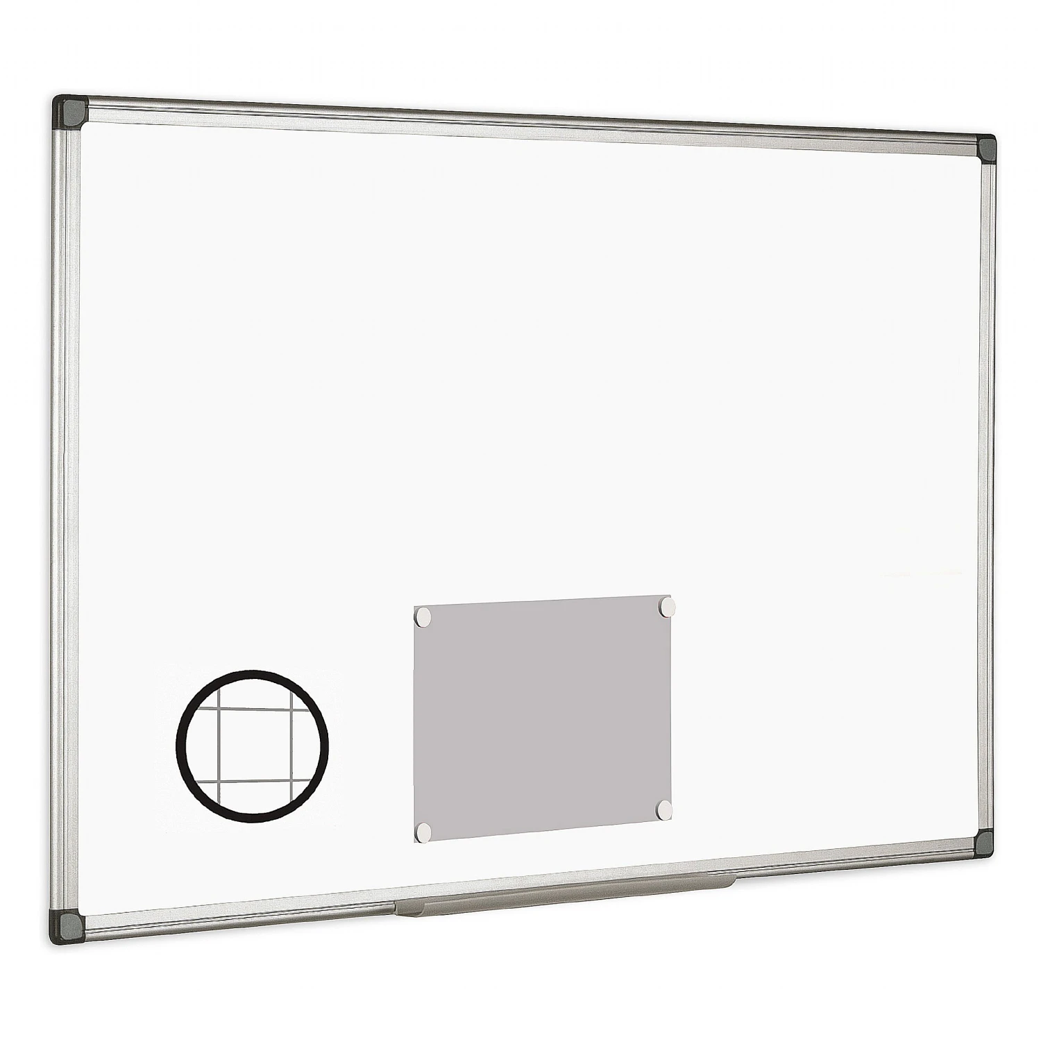 Bi-Office Magnetic Gridded Whiteboard 1 Bi-Office Magnetic Gridded Whiteboard
