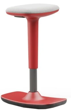 Perch Red Sit-Stand Stool