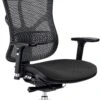 F94 Mesh And Fabric Office Chair With Headrest