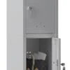 Phoenix PL Series Personal Lockers - 4 Door 1 Column With Key Lock