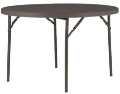 Express Fuse Circular Poly Folding Table