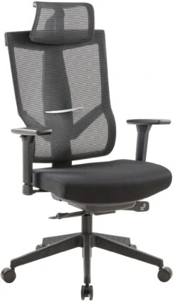 Novigami Kalik Black Mesh Back Office Chair