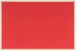 Bi-Office Reversible Red/Cork Notice Board
